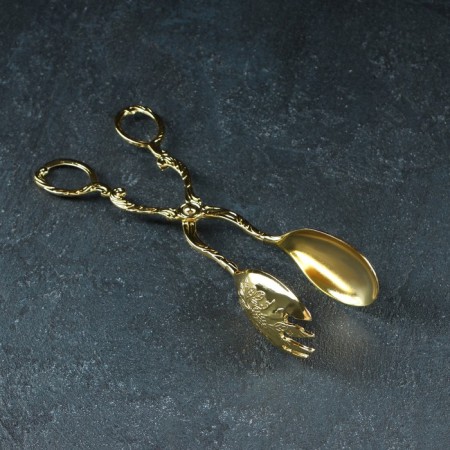 Forceps for serving "Rahat Gold", h = 22 cm, gold color-2