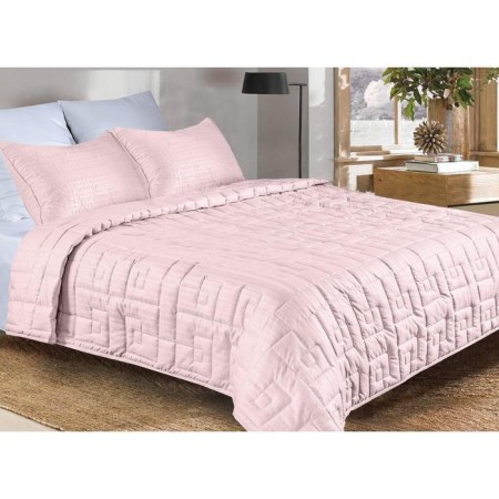 Rosaline blanket, size 200x220 cm, pink color