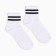 Women's socks, white/black strip, size 36-39