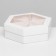 Menzhitsa white, 18.5 x 18.5 x 5.5 cm