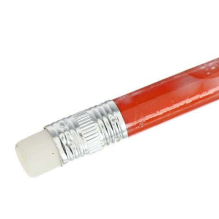 Black pencil with the eraser "Flowers", hardness of NV-2