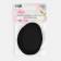 Obval clothing patch, 6.5 × 4.5 cm, heat -mock, black color