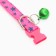 Star collar, 33 x 1 cm, pink