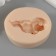 Mold Silicon "Angelka sleeps" 6.5x3x3 cm mix