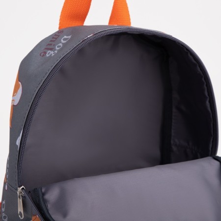 Baby backpack on lightning, gray color-3