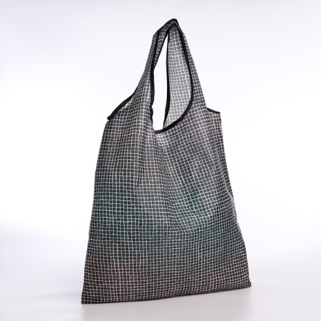 Household bag without fastening, black color-1