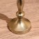 Siri candlestick 23 cm, aluminum