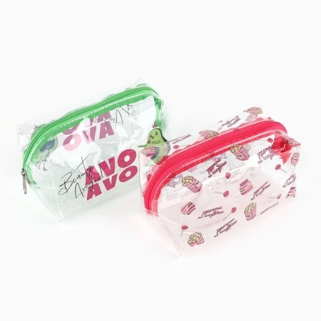 PVC cosmetic bag, 14x8 cm mix-2