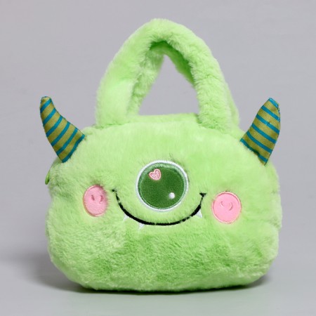 Handbag "Montrustrik", 21 cm, green color