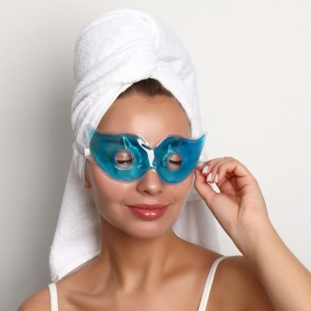 Facial mask hydrogel, cooling/warming, 20 × 7.5 × 0.5 cm, color mix-4