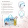 Ready bag in the maternity hospital "Stars" with a basic content, Mix bag