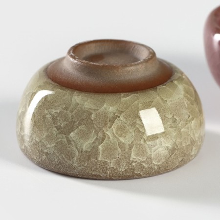 A set of ceramic "Moonstone", 6 objects: 50 ml, color mix-2