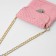 A chain for a bag, with carbines, metal, flat, 18 × 13 mm, 60 cm, gold color