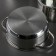 Set of pan "Alta", 3 subjects: 2.2 l, 3.2 l, 4.2 l, glass covers, induction