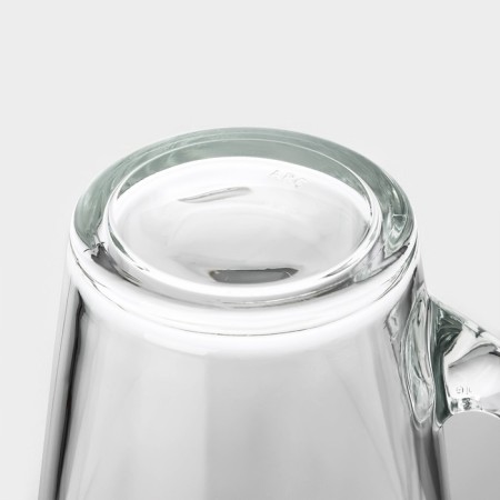 Glass mug "Coffee tasting time", 320 ml, 2 pcs-4