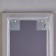 Wall mirror, in the frame 30x60 cm