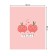The tablecloth "Happy Apples", rectangular, oxford, size 120x145 cm