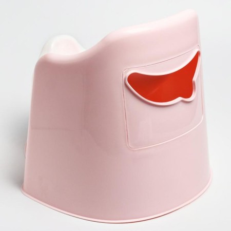 Children's Little King pot, removable bowl, pastel pink color-3