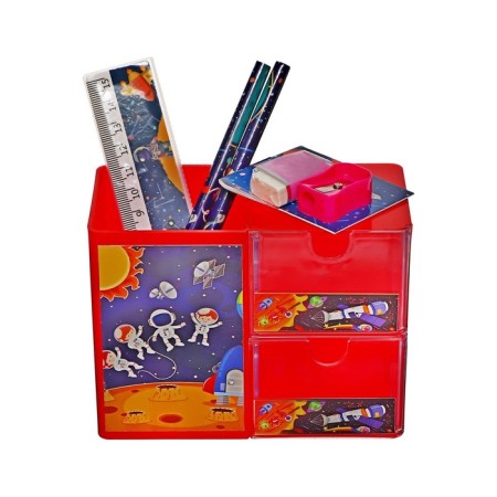 Set of desktop stationery, 6 items, Calligrata "Cosmos"-1