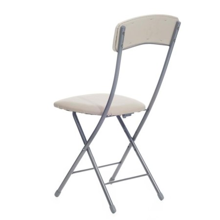 Folding stool "Nika 2" SSN2/1, ivory-1