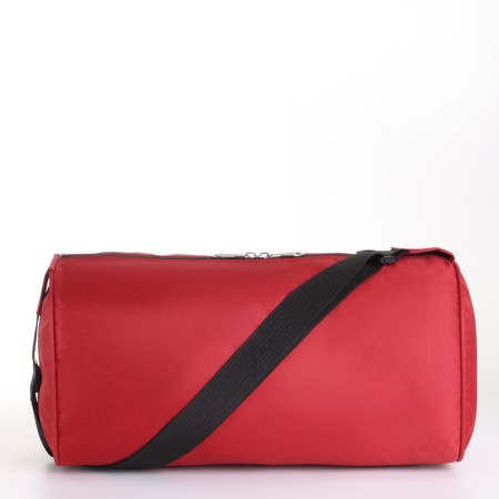 Sports bag with lightning, long belt, red color-2