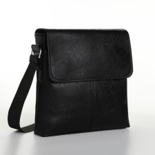 Male bag, black color