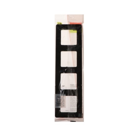 Frame Legrand Inspiria, 4 post, anthracite-3