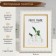 Photo frame plastic 13x18 cm "Golden waves and points" white 16.6x21.6 cm