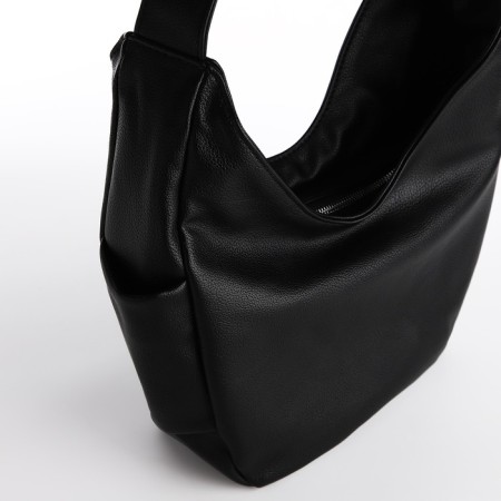 Female bag Textura, bag, medium size, black color-3