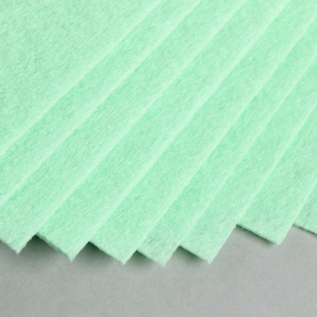 Hard felt 1 mm 20x30 cm ts.681 bl. Green-1