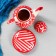 Set of Tea Rishtan Ceramics "Atlas", 9 items (teapot-0.8l, Pialy-0.5/0.3l)