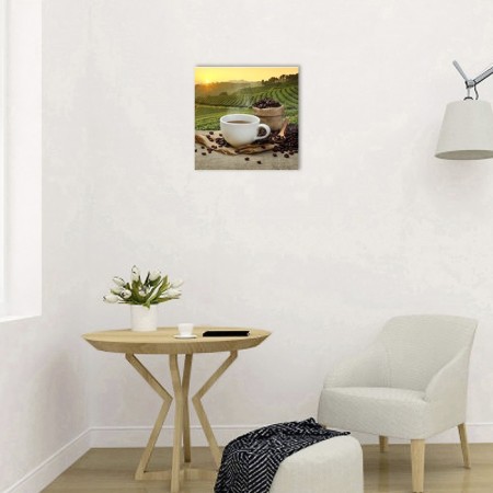 Picture on the subframe "Fragrant coffee" 40*40 cm-2