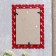Photo frame plastic L-7 10x15 cm red (plastic screen)