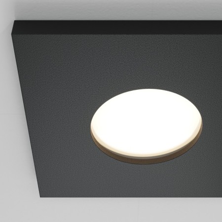 Building lamp Technical DL083-01-GU10-SQ-B, 1x50W, 8.4x8.4x2.9 cm, GU10, Black color black-2