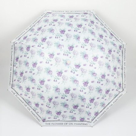 Mechanical umbrella “The Flower”, Eponge, 4 additions, 8 spokes, r = 48 cm, color mix-11