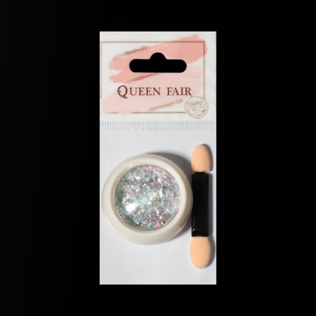 Nail rubbing, with an applicator, the color of the northern lights-5