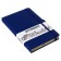Sketchmarker sketchbook, 130 x 210 mm, 80 sheets, solid cover of artificial leather, blue, block 140 g/m2