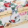 Casket for needlework "Garden flowers" 18x12x9.5 cm