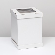 Box for cake, 32.5 x 32.5 x 45 cm