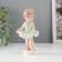 Souvenir ceramics "Little ballerina in a green pack" 7.5x4x4x12 cm