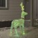 LED figure "Deer" 57 × 90 × 25 cm, acrylic, 40 LED, 220 V, glow of multi (RGB)