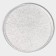 Glass plate dining with the side "Nuuk", d = 28 cm