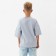 T -shirt Children's Minaku: Basic Line Kids, color gray melange, height 122 cm