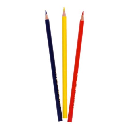 Color pencils 6 colors "School of Creativity", three -sided-3