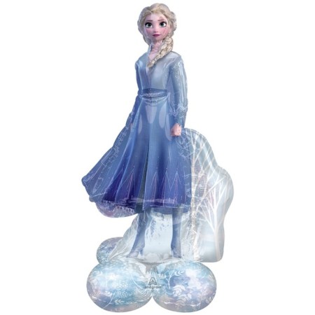 Foil ball 54 "Cold heart II. Elsa", a figure under the air