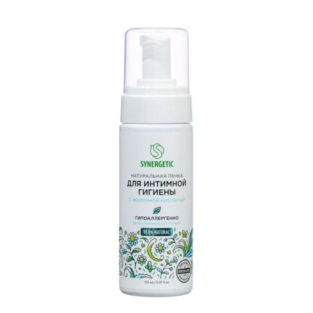 Foam for intimate hygiene Synergetic natural, 150 ml-1