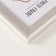 Photo frame plastic 10x15 cm "Striped texture" Oliva, white 13.3x18.8 cm