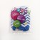 Latex ball 12 ", standard, set 12 pcs., Blue color