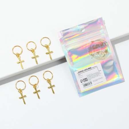 Hair clips piercing "for the most impudent", 6 pcs.-3