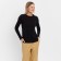 Women's longing, black color, size S (42)